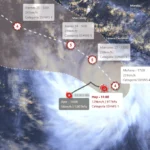 Tormenta tropical Polo se acerca a Manzanillo; prevén lluvias fuertes en Colima